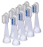 Cybersonic Traditional Replacement Brush Heads, 8 Pack, Compatible With All Cybersonic Electric...