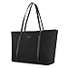 CHICECO Oxford Nylon Femme Sac à Main Grand Sac à Bandoulière Voyage Fourre-Tout de Base- Noir