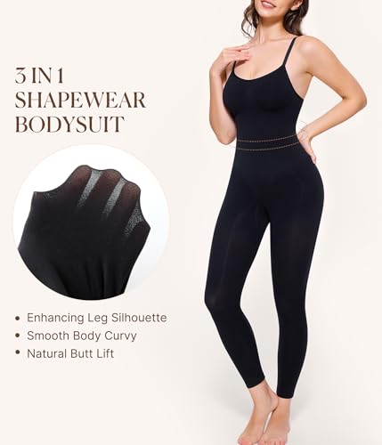 BRABIC Tummy Control Shapewear for Women Compression Leggings Full Body Seamless Faja Body Shaper Bodysuit2