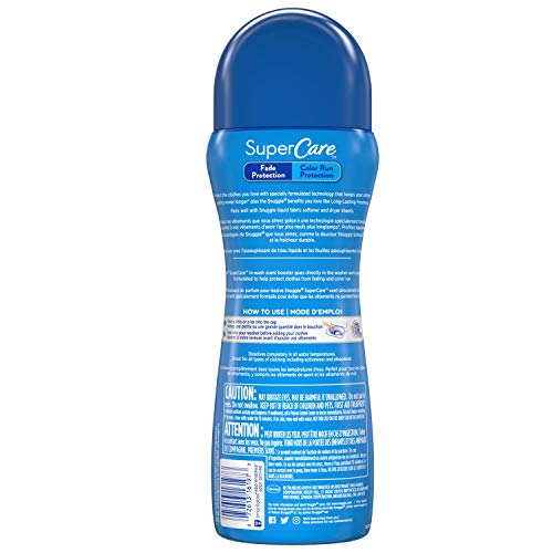 Snuggle SuperCare – Grânulos de aumento de perfume na lavagem, brisa do mar, proteção contra desbota