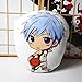 JunziWing Kurokos Basket Peluche, Cosplay Kuroko Tetsuya Bambola di Pezza Cuscino, Regalo di Natale di Compleanno per Bambini 42 Cm