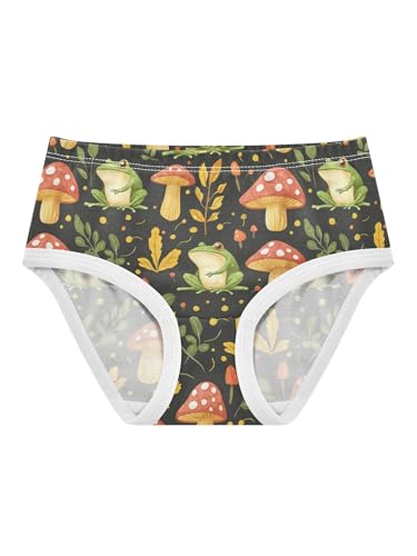 ZZKKO Sweet Donuts and Watercolor Pink Girls Underwear Toddler