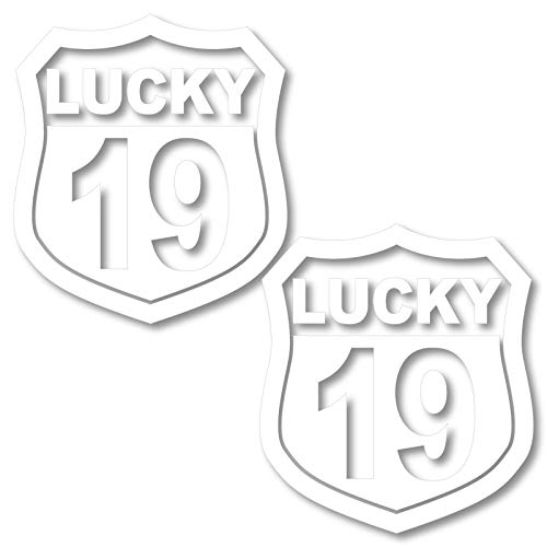 nc-smile ���� �X�e�b�J�[ �z���C�g SS�T�C�Y ���b�L�[�i���o�[ �[�b�P�� �w�ԍ� 2���Z�b�g (���� 19)