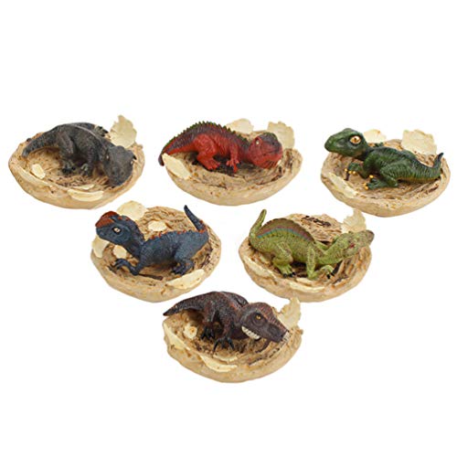 STOBOK 6 Peças de Ovos de Dinossauro Escavação Arqueologia Ciência Tronco Brinquedos Melhores Artesa