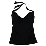 Profile by Gottex Women's Tutti Frutti D Cup Halter Tankini