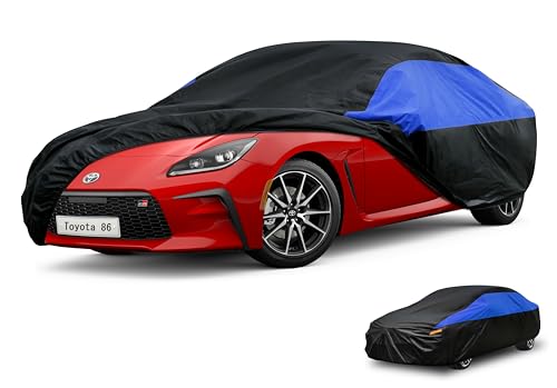 Image of GUNHYI Car Cover Compatible with 86 /GR86 Waterproof All Weather, Lightweight Full Exterior Cover for Automobiles Outdoor Sun UV Rain Dust Snow Wind Protection.