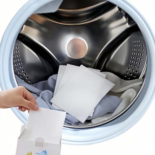 Color Catcher Sheets 24Pack - Prevents Color Bleeding, Stops Dye