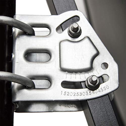 PremiumX Satelliten-Komplettanlage 80cm Satellitenschüssel Anthrazit Satellitenantenne Twin LNB 4X...