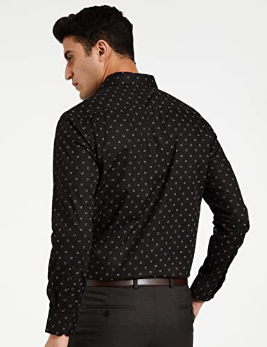 Image of Diverse Men's Cotton Printed Full Sleeve Regular Formal Shirt