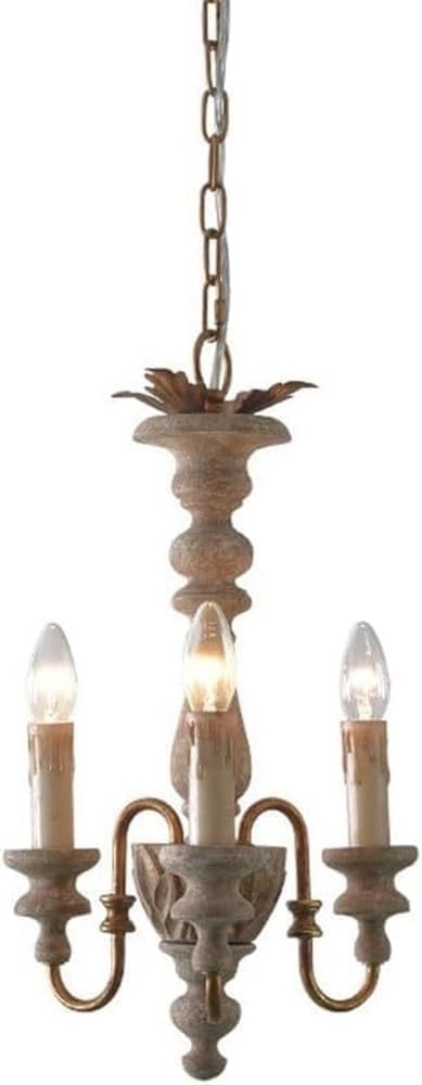 Vintage industrialna lampa wisząca - luksusowa drewniana i metalowa lampa wisząca do salonu, jadalni, sypialni, biura - regulowana końcówka E14