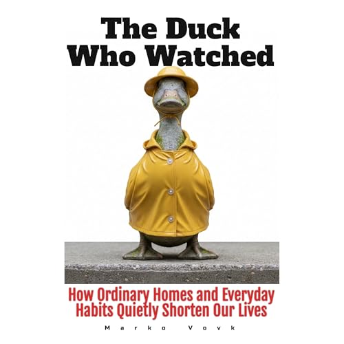 The Duck Who Watched Audiolibro Por Marko Vovk arte de portada