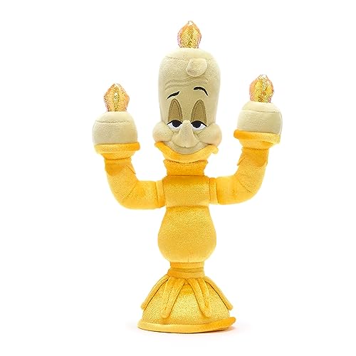 Disney Store Oficial Peluche Pequeño Lumière, La Bella y la Bestia, 48 cm, Figura de Personaje con Detalles Bordados, Apto Desde el Nacimiento