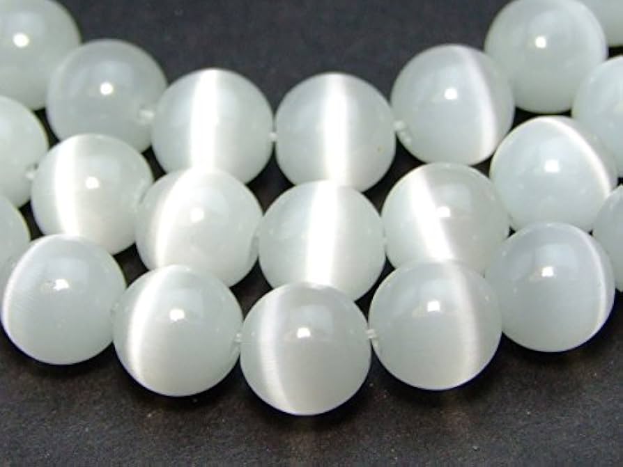 猫目石様　オーダー対応 Amazon | g3-1913M 10mm AA 濃水色キャッツアイ 猫目石 1連37cm