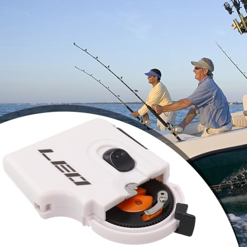 Yuanpgky Elektrischer Hakenbinder zum Angeln, tragbares, automatisches Knotenwerkzeug mit hohem Drehmoment, kompatibel mit verschiedenen Hakentypen und Angelschnüre, angetrieben durch 2 AAA-Batterien Yuanpgky Elektrischer Hakenbinder zum Angeln, tragbares, automatisches Knotenwerkzeug mit hohem Drehmoment, kompatibel mit verschiedenen Hakentypen und Angelschnüre, angetrieben durch 2 AAA-Batterien