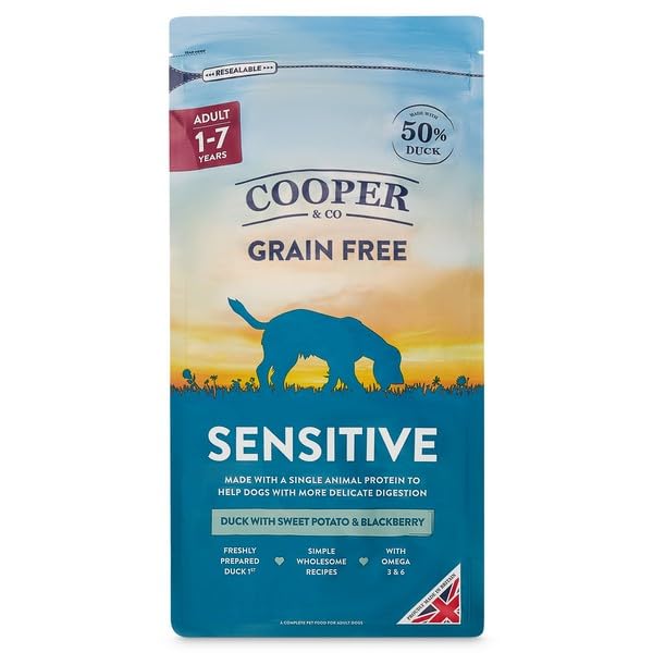 Cooper & Co Sensitive Duck with Sweet Potato and Blackberry Dog Food 10kg