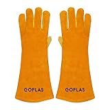 Welding Gloves, Mig Welding Gloves Stick Welding Gloves TIG Welding Gloves for Men and Women, Cowhid
