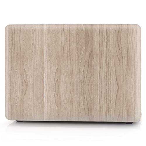 Coque MacBook Pro 13 grain de bois étui rigide élégant avec protège-clavier