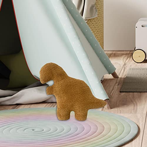 Generic Dino Nugget Travesseiro Decoração Travesseiro Leve Decorativo Brinquedo de Pelúcia Brinquedo
