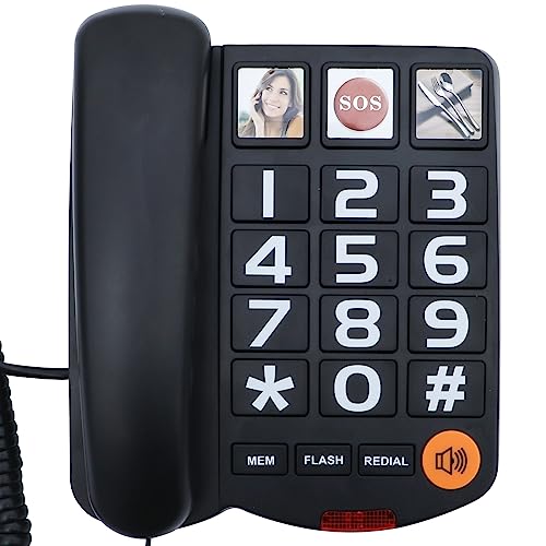 10 best big button cordless phone for seniors