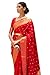 SWORNOF Womens Kanjivaram Banarasi Silk Saree Patola saree (RED)
