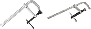 F-Clamp Bundle: 12" Heavy-Duty (2,660 lbs) and 8" Mini (1 lb) Opening Capacity Clamps
