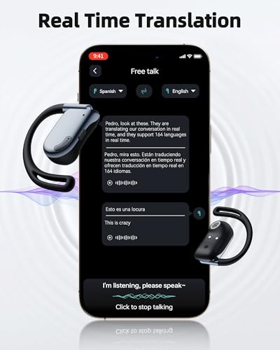 AI Translation Earbuds Real Time
