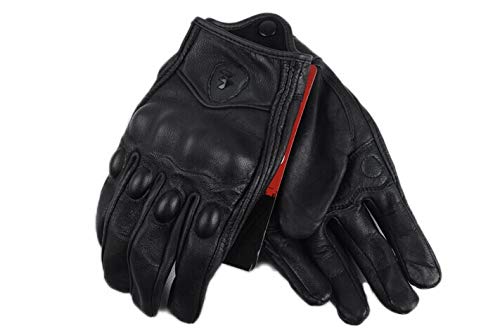 Guanti Da Moto Guanti da moto a dita intere in pelle motocross Bike Racing Riding