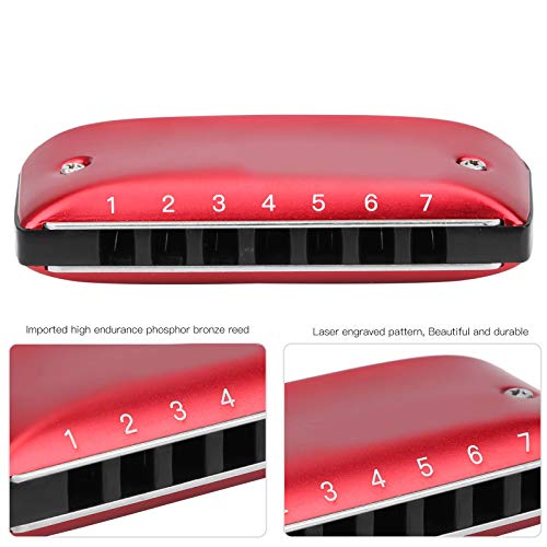 Harmonica,Mini Blues Multicolores À 7 Trous,Blues Diatonique Harpe Orgue À Bouche Instruments de Musique Harmonica pour… - Les Beatles, Paul McCartney, John Lennon, RIngo Starr, George Harrison Harmonica,Mini Blues Multicolores À 7 Trous,Blues Diatonique Harpe Orgue À Bouche Instruments de Musique Harmonica pour… – Image 6