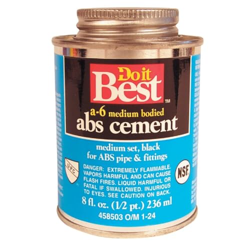 William H. Harvey 018512 Do it Best ABS Cement 8 oz miniatura 1