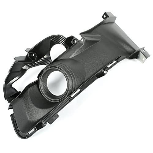 HECASA Fog Light Cover Compatible with 2015-2017 Ford Mustang EcoBoost/EcoBoost