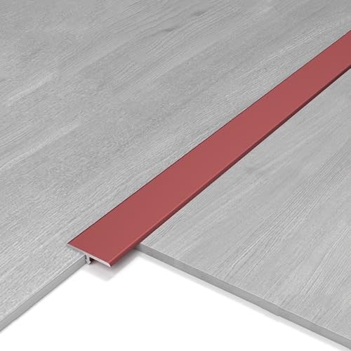 Profil en T pour transition aluminium haut de gamme en finition soignée de 90 cm