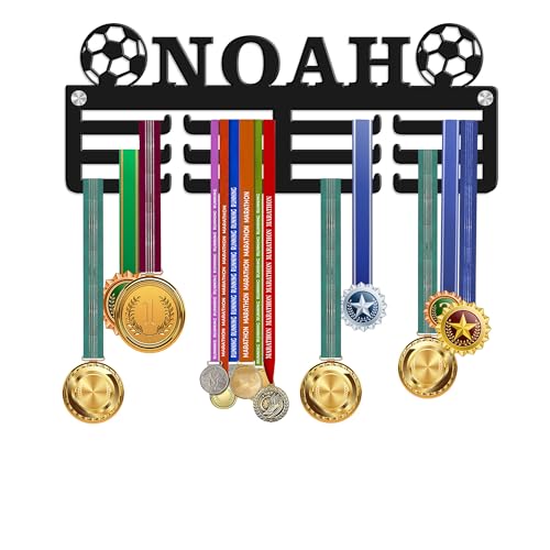 KreateSquare Personalised Medal Hanger 3-Row Acrylic Medal Display Holder