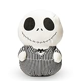 NORTHWEST Disney The Nightmare Before Christmas Jack Cloud Hugger PiIlow, Boys Girls Stuffed Pillow, Throw Pillow for Bedding, 11.5 Inches