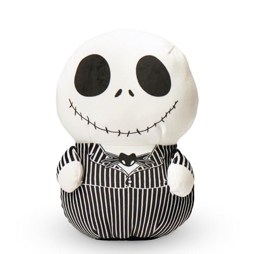 Image of NORTHWEST Disney The Nightmare Before Christmas Jack Cloud Hugger PiIlow, Boys Girls Stuffed Pillow, Throw Pillow for Bedding, 11.5 Inches