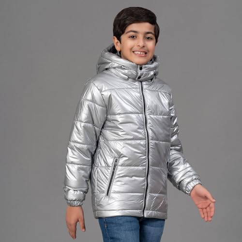 Image of Red Tape Nylon & Net Unisex Kid'S Standard Length Jacket