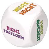 MerDen Anti Stress Würfel – Entscheidungswürfel mit 6 witzigen Sprüchen– lustiges Geschenk für Freunde, Studenten und Kollegen im Büro – Gadget zum Stressabbau und Entspannen