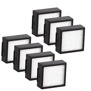 (7 Stück) Combo j7/ j9+ HEPA-Filter Kompatibel mit iRobot Roomba Combo j7/ Combo j7+/ Combo j9+/ Combo 10 Max Roboter-Staubsauger-Filter-... 【NICHT FÜR Roomba j7+/ Roomba j9+】