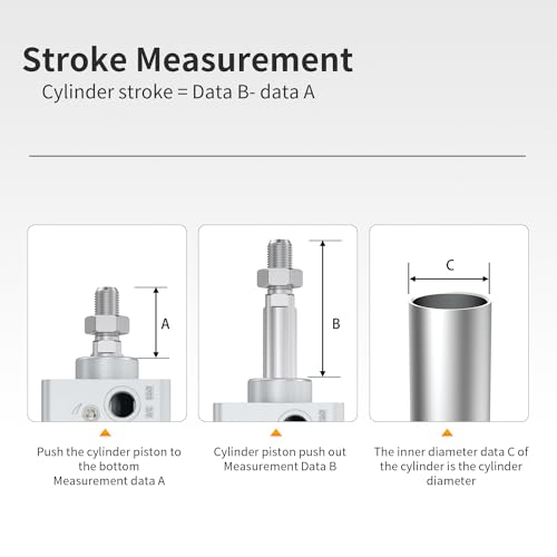 SC Standard 50X300 Air Cylinder Bore 50mm Stroke 300mm Double Action Pneumatic Cylinder Long Stroke - Thumbnail 5