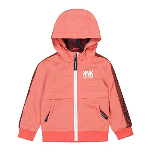 Veste bébé garçon orange délavé d'été à capuche Koko Noko