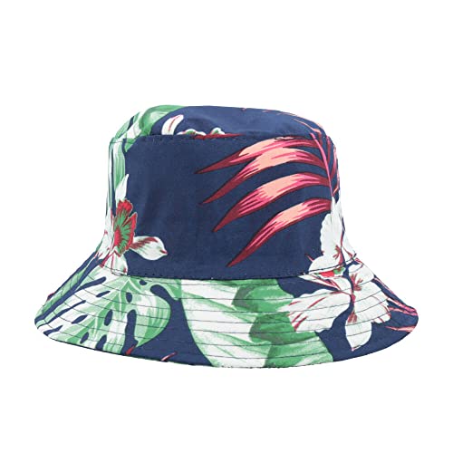 Chapéu Bucket Hat Estampado Unissex Moderno Várias Cores Peças Unicas DMAIS 727b700 427 (Azul)