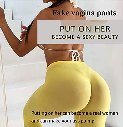 FSYH SilikonhöSchen GefäLschte Vagina Shorts Gesäß HüFten Body Shaper Enhancer füR Crossdresser Transgender Cosplay,Weiß,Type~2 – Bild 4