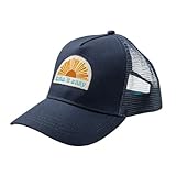 PACIFIC BRIM Women's Adjustable Cap Mesh Side Panels Trucker Hat - Take It Easy