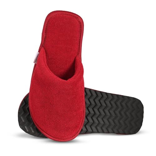 Image of Kids' Home Slippers For Boys Girls Unisex Kids Child Age 2, 3, 4, 5, 6, 7, 8, 9, 10 Years Age Soft Warm Cloth Indoor House Inside Use Woolen Winter Slippers Chappal