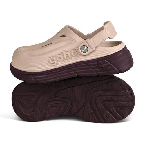 Image of YOHO Women Footwear Scoops Clogs | Lightweight, Soft on Skin, Comfortable & Waterproof Rainy Sandals | Everyday Use Footwear for ladies & Girls