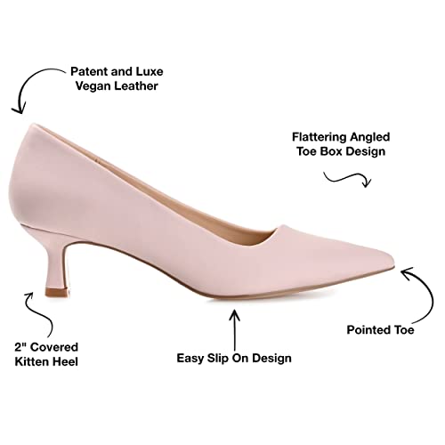 Journee Women's Celica Kitten Heel Pumps2