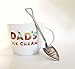 Josephine on Caffeine Dad's Ice Cream Bowl and Engraved Spoon - Ideal Father's Day, Christmas or Birthday Gift