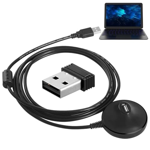 Amazon | ANT ドングル, USB 延長ケーブル付き USB ANT+ スティック