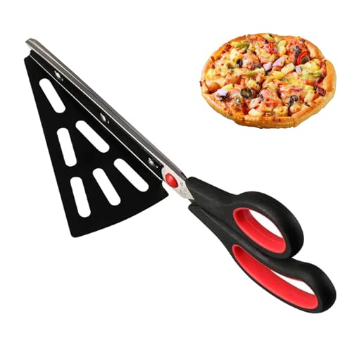 Ciseaux À Pizza En Acier Inoxydable De 27cm Ciseaux Cuisine En Cis eaux Avec Pelle Pizza Détachable, Multi-Fonction Pas Seulement PourPizza