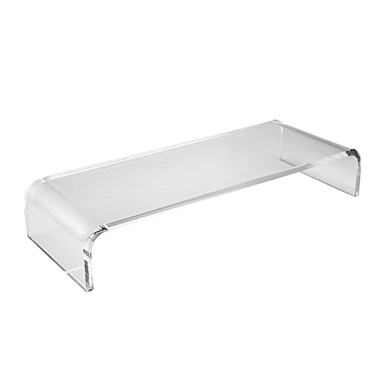 Support d'écran clavier acrylique transparent anti-chat rehausseur bureau maison