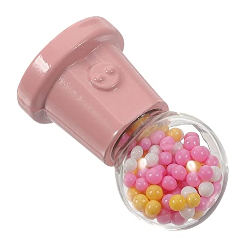 Toyvian Miniatura Macchina Distributore Caramelle per Casa delle Decorazione Mini Doll House Accessorio Realistico Miniatura Compatte Design Dettagliato e Resistente
